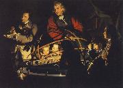 Joseph Wright Instrument of the solar system oil painting